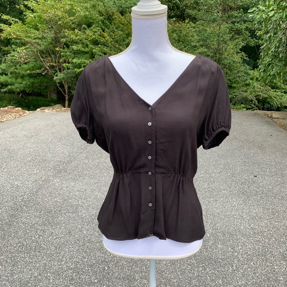 J. Crew Peplum Blouse